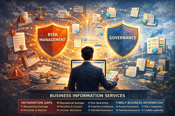 The Role of Business Information Services in Risk Management & Governance.