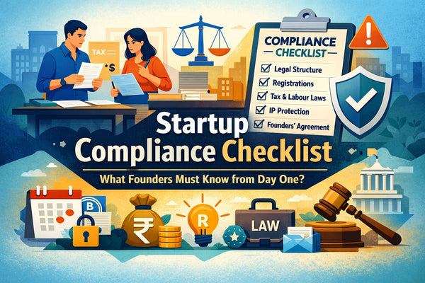 Startup Compliance Checklist: What Founders Must Know from Day One?