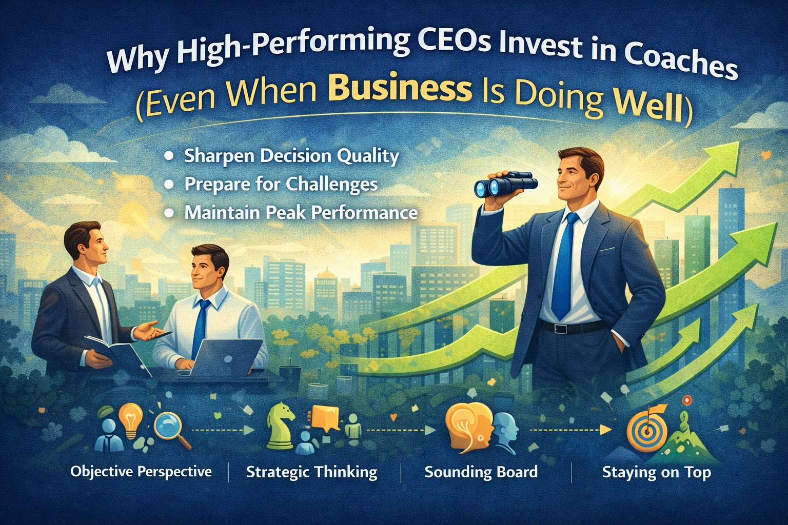 Why High-Performing CEOs Invest in Coaches (Even When Business Is Doing Well).